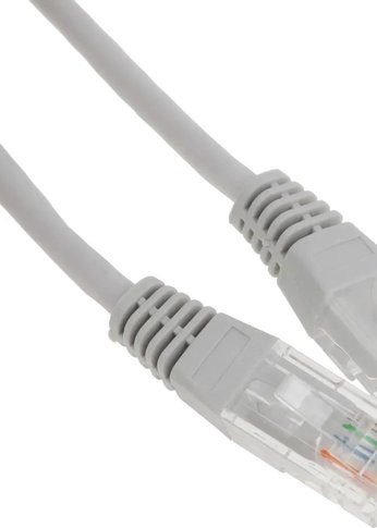 Патч-корд Lanmaster TWT-45-45-2.0-GY UTP RJ-45 вил.-вилка RJ-45 кат.5E 2м серый ПВХ (уп.:1шт)