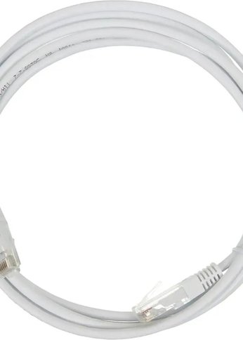 Патч-корд Lanmaster TWT-45-45-2.0-WH UTP RJ-45 вил.-вилка RJ-45 кат.5E 2м белый ПВХ (уп.:1шт)