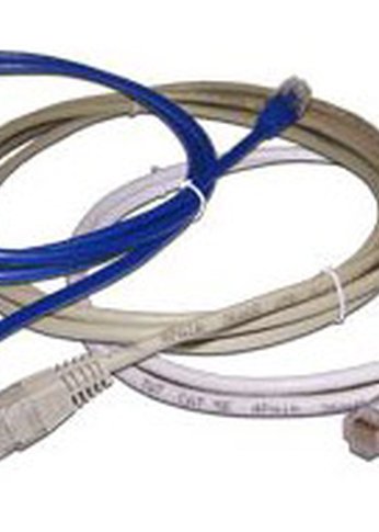 Патч-корд Lanmaster TWT-45-45-3.0-BL UTP RJ-45 вил.-вилка RJ-45 кат.5E 3м синий ПВХ (уп.:1шт)