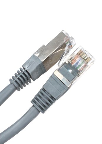 Патч-корд Telecom CAT5E FTP 15M GREY NA102-FTP-C5E-15M