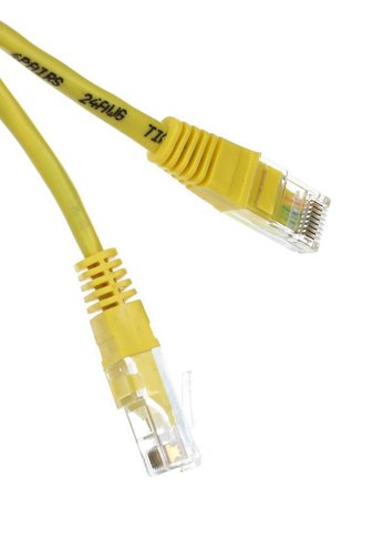 Патч-корд Telecom CAT5E UTP 2M YELLOW NA102-Y-2M