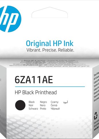 Печатающая головка HP 6ZA11AE черный для HP InkTank 100/300/400 SmartTank 300/400