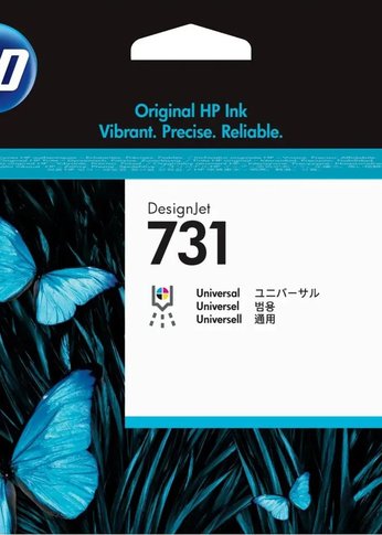 Печатающая головка HP 731 P2V27A голубой/серый/пурпурный/черный фото/черный матовый/желтый для HP DJ T1700