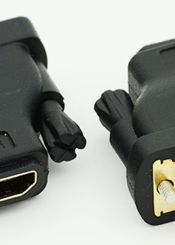 Переходник ADAPTER DVI-HDMI HDMI (f) DVI-D (m)