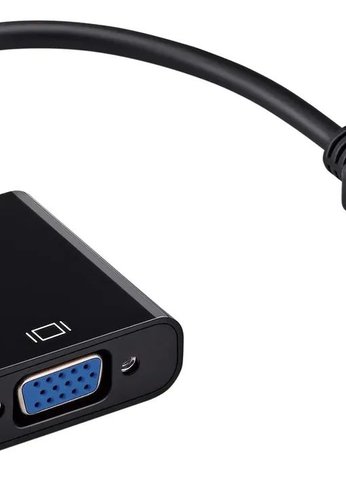 Переходник Buro HDMI-M-VGA-F HDMI (m) VGA (f) 0.1м