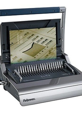 Переплетчик Fellowes Galaxy (FS-56220) A4/перф.28л.сшив/макс.500л./пластик.пруж. (6-50мм)