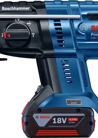 Перфоратор Bosch GBH 180-LI BL патрон:SDS-plus уд.:2Дж аккум. (кейс в комплекте)