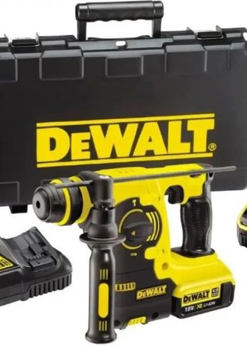 Перфоратор DeWalt DCH253M2-QW патрон:SDS-plus уд.:2.1Дж 18Вт аккум. (кейс в комплекте)