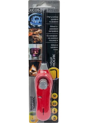 Пьезозажигалка Ecos GLF-002