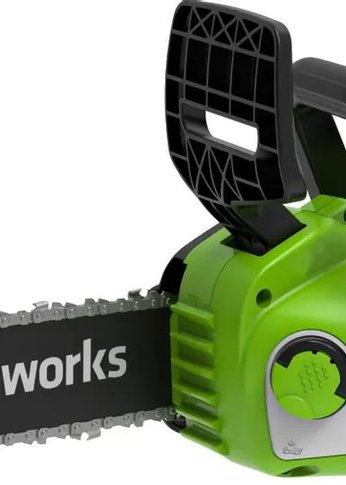 Пила цепная аккумуляторная GreenWorks G-24  G24CS25, 24V, 25см, без АКБ и ЗУ (2000007)