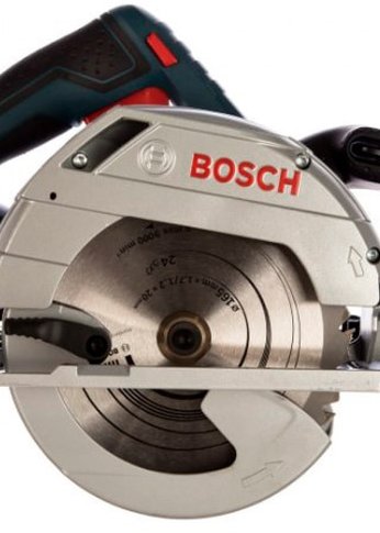 Пила циркулярная Bosch GKS 55+GCE 1350Вт (ручная)