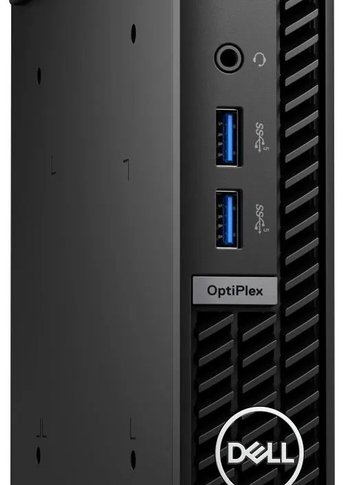 ПК Dell Optiplex 7010 Micro i5 13500T (1.6) 8Gb SSD256Gb UHDG 770 Linux GbitEth WiFi BT 260W мышь клавиатура черный (7010-5820)