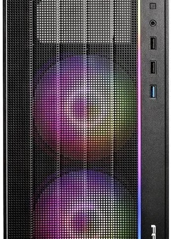 ПК IRU Game 520B5G MT Ryzen 5 5600 (3.5) 16Gb SSD512Gb RTX3060 12Gb Free DOS GbitEth 650W черный (2061464)