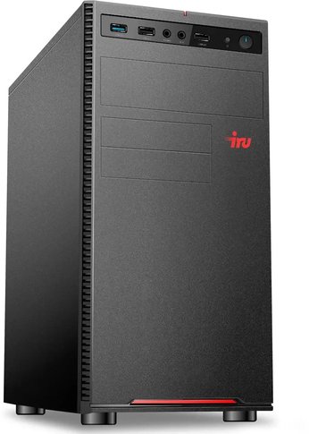 ПК IRU Home 310H6SE MT i3 12100 (3.3) 16Gb SSD1Tb UHDG 730 Free DOS GbitEth 400W черный (1994647)