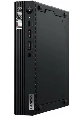 ПК Lenovo ThinkCentre M70q Gen 4 Tiny черный i3-13100T 8GB/512GB UHDGr noOS (12E3002UUM)