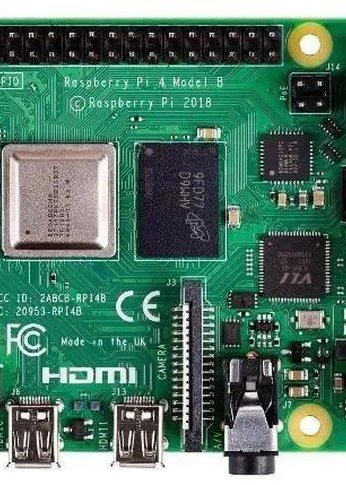 ПК Мини Raspberry Pi 4 Model B BCM2711 (1.5) 2Gb CR noOS GbitEth WiFi BT (RA502)