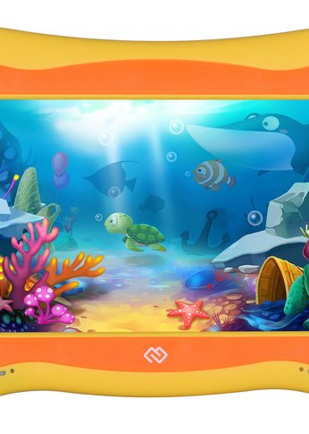 Планшет 7" Digma Optima Kids 7 RK3126C (1.2) 4C RAM1Gb ROM16Gb IPS 1024x600 Android 8.1 разноцветный 2Mpix 0.3Mpix BT WiFi Touch microSD 128Gb minUSB