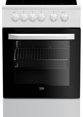 Плита электрическая Beko FFSS57000W белый