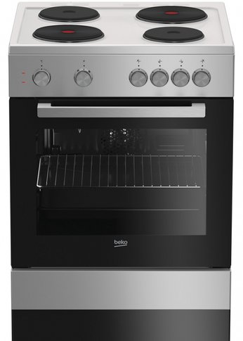 Плита электрическая Beko FSE66000GS серебристый