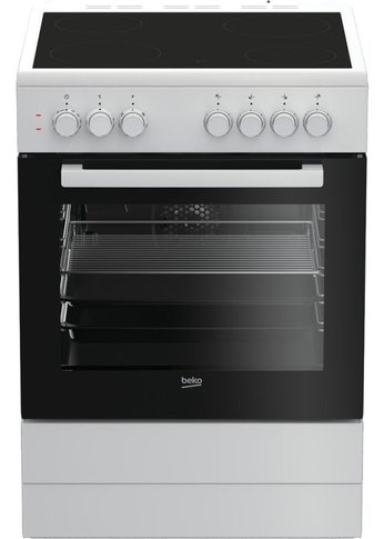 Плита электрическая Beko FSE67100GWS белый