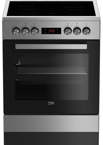 Плита электрическая Beko FSE67310GX серебристый