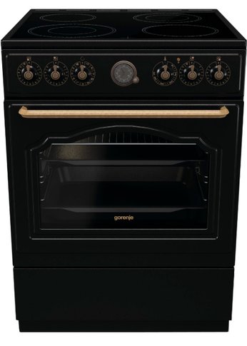 Плита электрическая Gorenje GECS6B70CLB черный стеклокерамика (без крышки)