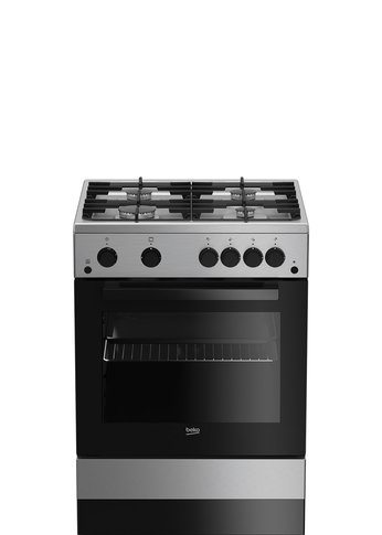 Плита газовая Beko FSGT62130DXO нержавеющая сталь