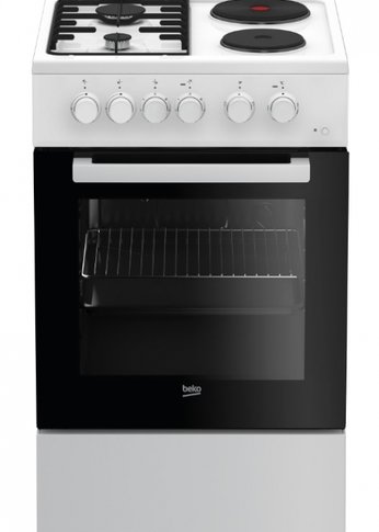 Плита комбинированная Beko FFSS54000W белый