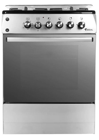 Плита комбинированная Ideal L 265 (конвекция) ГК серый чуг.
