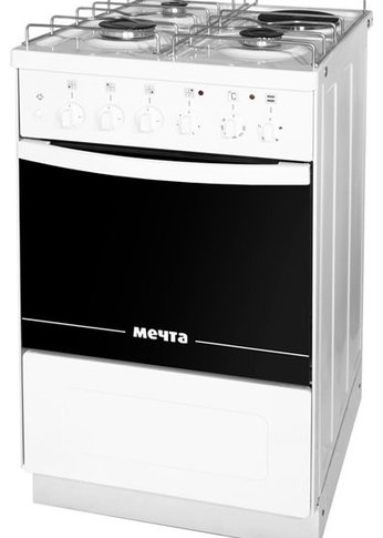 Плита комбинированная Мечта 450ГЭ белый