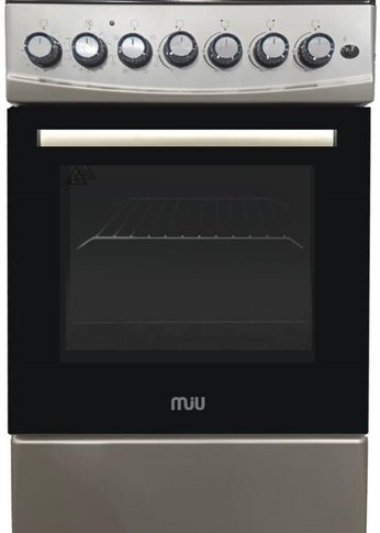 Плита комбинированная MIU UNO 51S серый