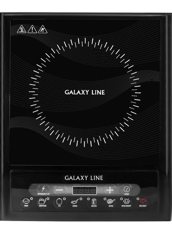 Плитка индукционная Galaxy LINE GL3054, 2000Вт, черный стеклокерамика (настольная)