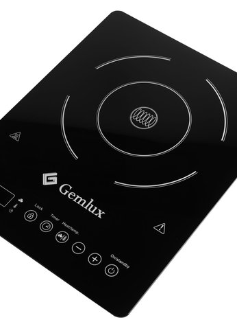 Плитка индукционная Gemlux GL-IP20E1 черный (настольная)