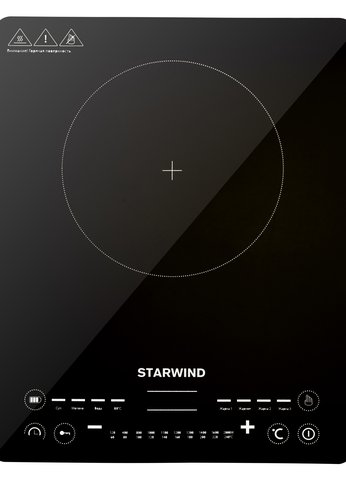 Плитка индукционная Starwind STI-1001 черный стеклокерамика (настольная)