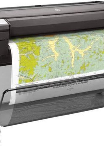 Плоттер HP Designjet T1700 (W6B55A) A0/44"