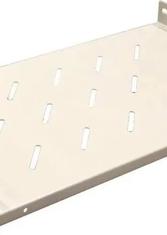 Полка стационарная Lanmaster TWT-CBW-S4-4/60 1U нагр.:60кг. 19" 275мм серый (упак.:1шт)