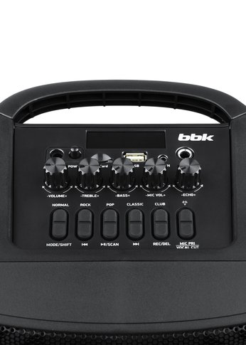 Портативная акустика BBK BTA802 черный