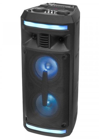 Портативная акустика Dialog Oscar AO-12 1.0, 30W RMS, Караоке с микрофоном, BT+FM+USB+SD+LED