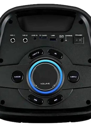 Портативная акустика Ginzzu GM-211 Midi, RGB/BT/USB/TF/FM/ДУ