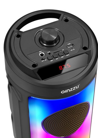 Портативная акустика Ginzzu GM-231 Midi TWS/BT/USB/TF/FM/ДУ