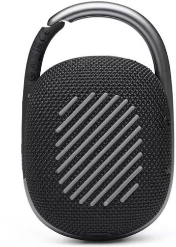 Портативная акустика JBL Clip 4 черный 5W 1.0 BT 15м 500mAh (JBLCLIP4BLK)