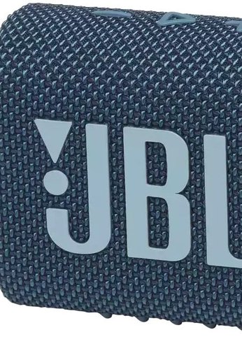 Портативная акустика JBL GO 3 синий 4.2W 1.0 BT 10м (JBLGO3BLU)