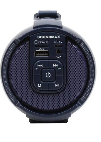 Портативная акустика Soundmax SM-PS5020B темно-синий