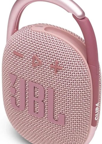 Портативная колонка JBL Clip 4 1.0 5Вт 500мАч розовый (JBLCLIP4PINK)