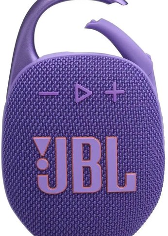 Портативная колонка JBL Clip 5 фиолетовый 7W Mono BT 1400mAh