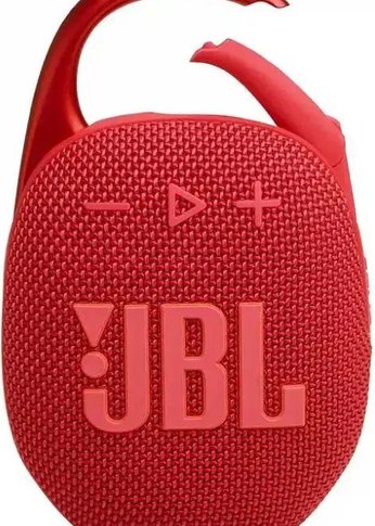 Портативная колонка JBL Clip 5 красный 7W Mono BT 1400mAh