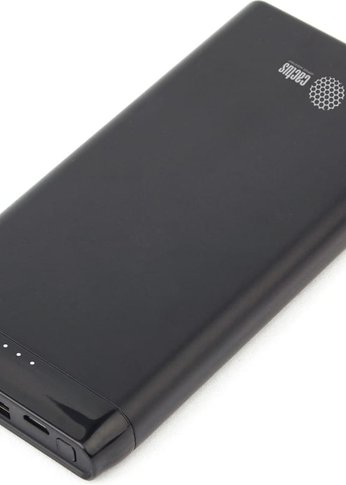 Портативный аккумулятор Cactus CS-PBFSFT-10000 10000mAh 2.1A 2xUSB черный