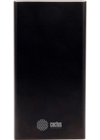 Портативный аккумулятор Cactus CS-PBFSIT-20000 20000mAh 2.1A 2xUSB черный