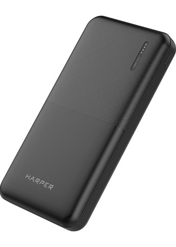 Портативный аккумулятор Harper PB-10011 black 10000 мАч 2xUSB