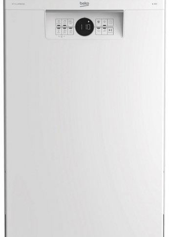 Посудомоечная машина Beko BDFS26120WQ белый 11 комплектов (узкая)